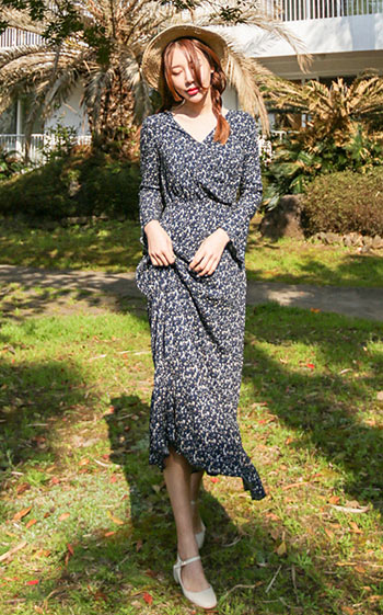 ชุดแม็กซี่เดรสยาว