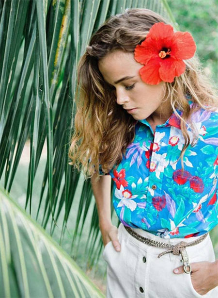 เสื้อลายดอก