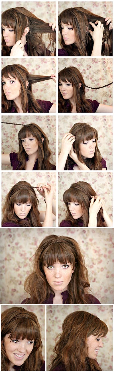 ทรงผมทำเองง่าย ๆ