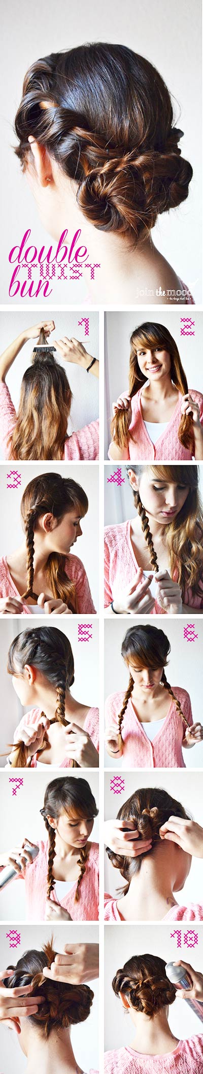 ทรงผมทำเองง่าย ๆ