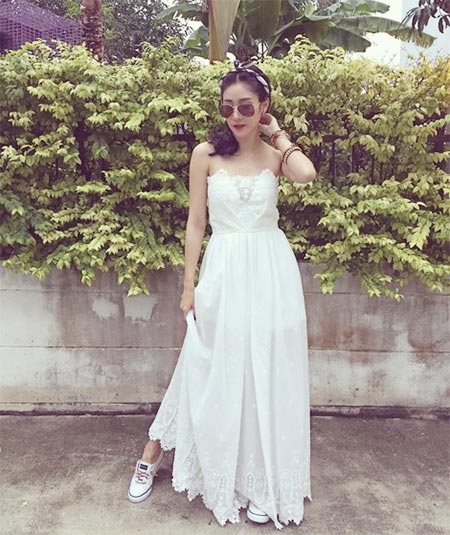 ชุดแม็กซี่เดรสดารา