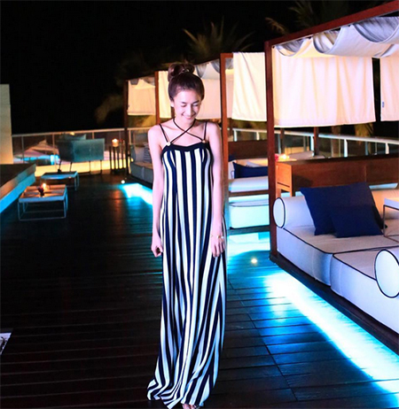 ชุดแม็กซี่เดรสดารา