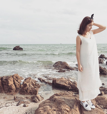 ชุดแม็กซี่เดรสดารา