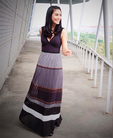 ชุดแม็กซี่เดรสดารา