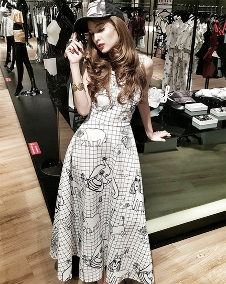 ชุดแม็กซี่เดรสดารา