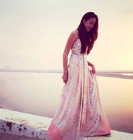 ชุดแม็กซี่เดรสดารา