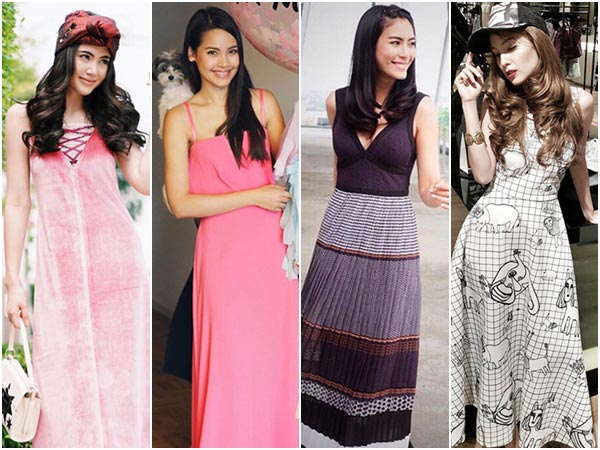 ชุดแม็กซี่เดรสดารา