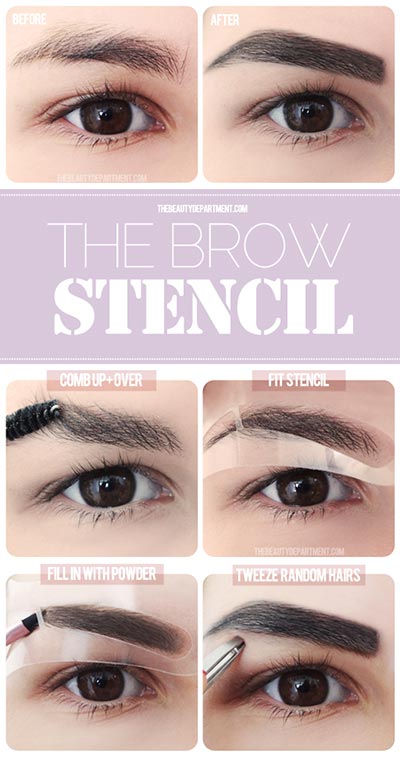 วิธีเขียนคิ้วสำหรับคนคิ้วหนา