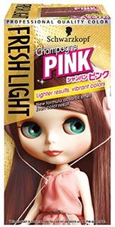 สีผมประกายชมพู