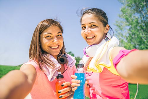 แต่งหน้าวิ่งมาราธอน