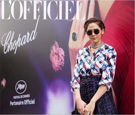 ชมพู่ อารยา คานส์ 2016