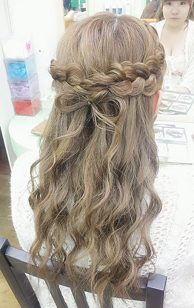 ผมปล่อยออกงาน