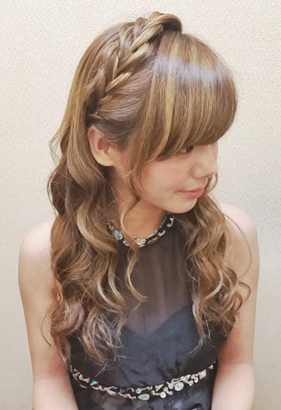 ผมปล่อยออกงาน