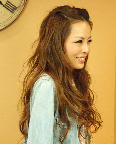 ผมปล่อยออกงาน