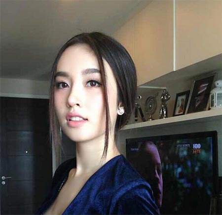 ทรงผม ปอย ตรีชฎา