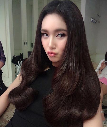 ทรงผม ปอย ตรีชฎา