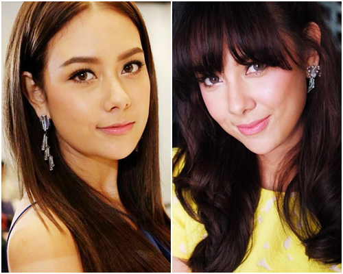 ทรงผมหน้าม้าดารา