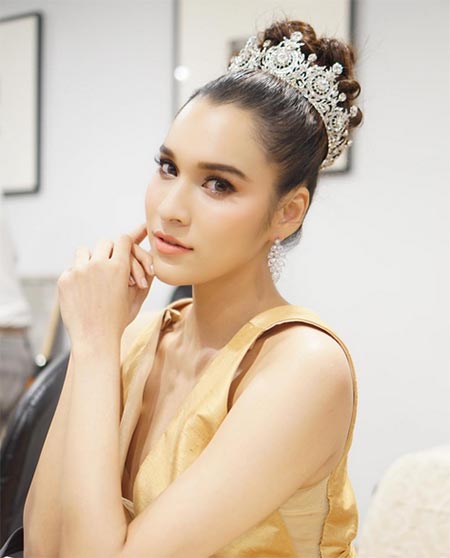 หยาดทิพย์ ราชปาล ทรงผม