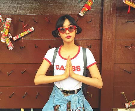 ทรงผมดังโงะ