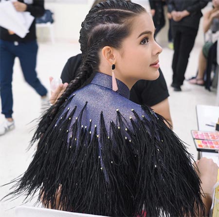 ทรงผมเปียออกงาน