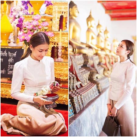 ชุดไปวัดดารา