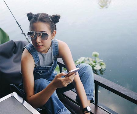 ทรงผมดังโงะ