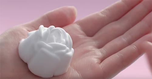 โฟมล้างหน้าดอกกุหลาบ