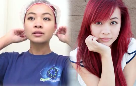 ทำสีผมเอง