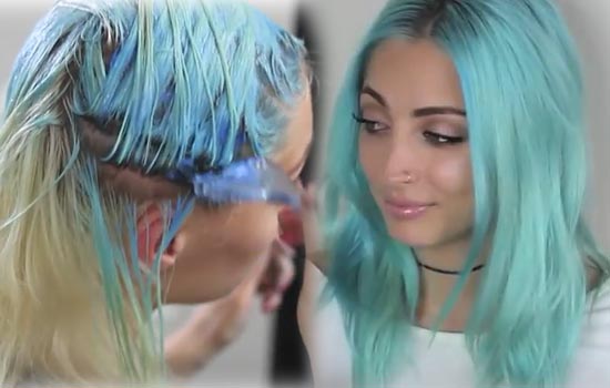 ทำสีผมเอง