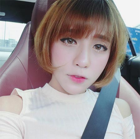 ทรงผมสั้นดารา