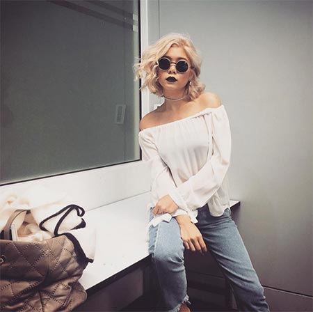 ทรงผมสั้นดารา