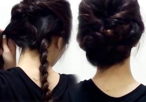 วิธีทำผมรับปริญญาง่ายๆ