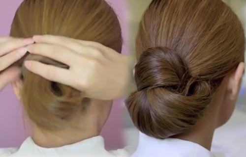 วิธีทำผมรับปริญญาง่ายๆ