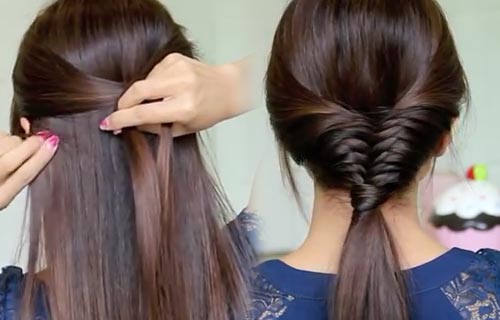 วิธีทำผมรับปริญญาง่ายๆ