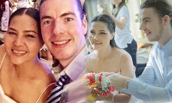 ดาราแต่งงานกับฝรั่ง