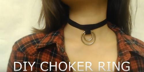 วิธีทําสร้อยคอ choker