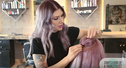 วิธีถักเปียนางเงือก