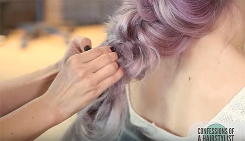 วิธีถักเปียนางเงือก