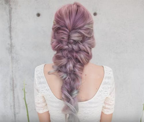 วิธีถักเปียนางเงือก