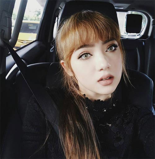 ผมหน้าม้าดารา