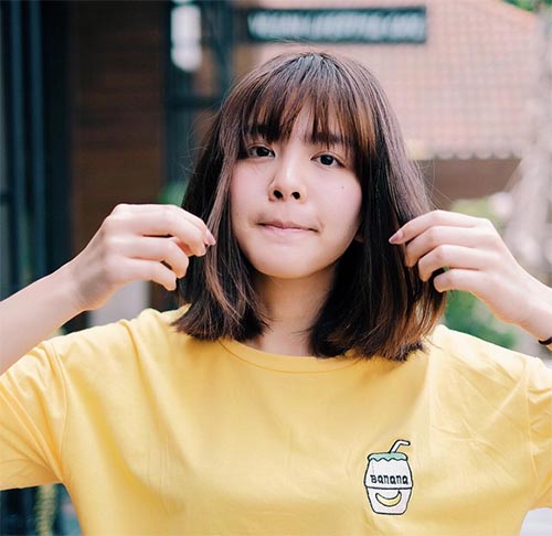 ผมหน้าม้าดารา