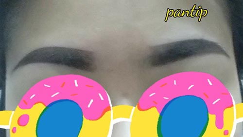 ลบรอยสักคิ้ว