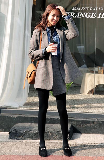 ชุดทำงานหน้าหนาว