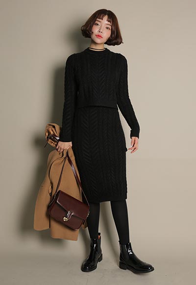 ชุดทำงานหน้าหนาว