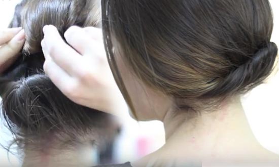 วิธีเกล้าผมสั้น