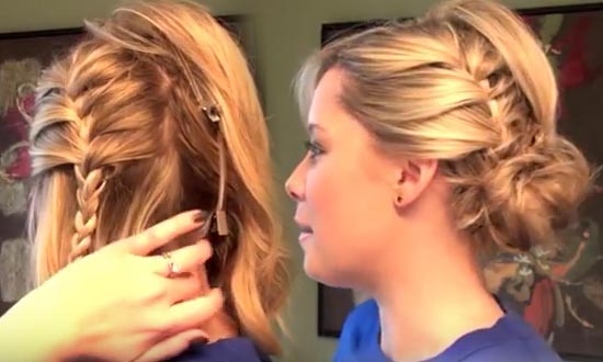 วิธีเกล้าผมสั้น