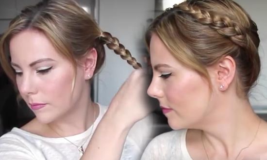 วิธีเกล้าผมสั้น