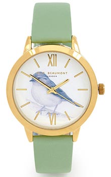 Elie Beaumont Birdcage Sparrow - Pistachio Leather