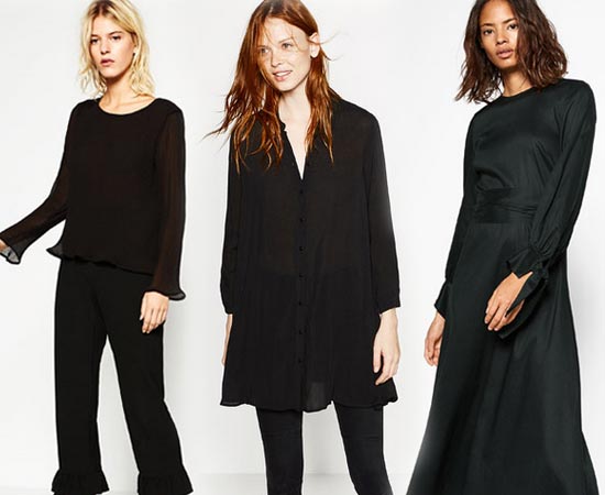 ชุดทำงานสีดำ