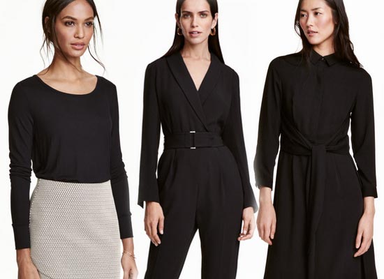 ชุดทำงานสีดำ